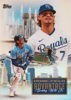 2024 Topps Home Field Advantage #HFA10 Bobby Witt Jr. Baseball Card