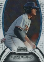 2011 Bowman Sterling #9 Manny Machado Prospects Baseball Card