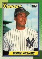 1990 Topps Tiffany #701 Bernie Williams Baseball Card