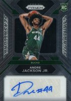 2023 Panini Prizm Sensational Signatures #SSSO Andre Jackson Jr. Basketball Card