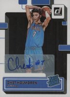 2022 Panini Donruss #202 Chet Holmgren Rated Rookie Signature Basketball Card