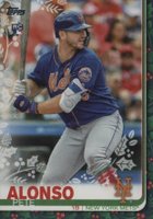2019 Topps Holiday #71 Pete Alonso Wearing Holiday Socks Baseball Card
