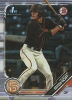 2019 Bowman Draft #BD31 Hunter Bishop Baseball Card
