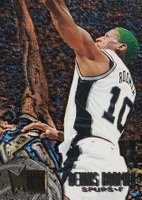 1995 Metal #100 Dennis Rodman Basketball Card