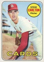 1969 Topps #255 Steve Carlton Baseball Card
