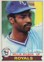 1979 Topps #409 Willie Wilson Baseball Card