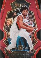 2022 Panini Select #189 Shaedon Sharpe Maroon Die-Cut Basketball Card