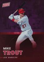 2022 Panini National #41 Mike Trout Purple Baseball Card