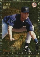 1995 Bowman Gold Foil #229 Derek Jeter Baseball Card