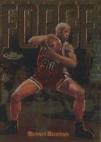 1997 Finest #167 Dennis Rodman Basketball Card