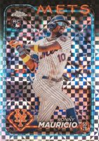 2024 Topps Chrome #28 Ronny Mauricio X-Fractor Baseball Card