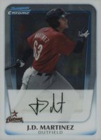 2011 Bowman Chrome Prospects #BCP92 J.D. Martinez Baseball Card