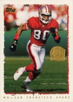1995 Topps #220 Jerry Rice Jaguars Inaugural Football Card