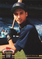 1993 Stadium Club Murphy #117 Derek Jeter Baseball Card