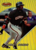 1996 Bowman's Best Preview #BBP4 Barry Bonds Refractor Baseball Card