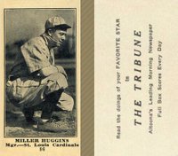 1916 Altoona Tribune #86 Miller Huggins Baseball Card