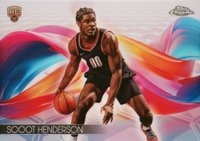 2023 Topps Chrome Helix #H23 Scoot Henderson Basketball Card