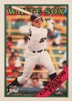 1988 Topps Tiffany #385 Carlton Fisk Baseball Card