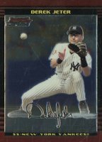 2002 Bowman Chrome #2 Derek Jeter Baseball Card
