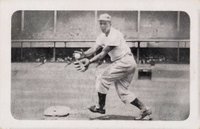 1947 Bond Bread Jackie Robinson # Running to catch ball, by base Baseball Card