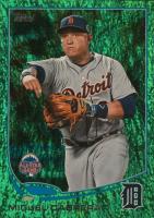 2013 Topps Update #US218 Miguel Cabrera Fielding-Emerald Baseball Card