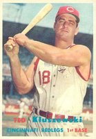 1957 Topps #165 Ted Kluszewski Baseball Card