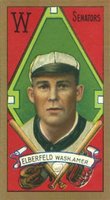 1911 Gold Borders #62 Kid Elberfeld Baseball Card