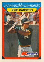 1988 K-Mart #4 Jose Canseco Baseball Card