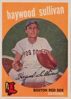 1959 Topps #416b Haywood Sullivan No Circle-U.S.A. Baseball Card