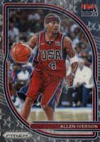 2020 Panini Prizm USA Basketball #1 Allen Iverson Basketball Card