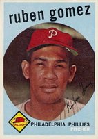 1959 Topps #535 Ruben Gomez Baseball Card