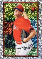 2014 Bowman Draft 1989 Bowman Is Back Silver Diamond Refractor #AN Aaron Nola Baseball Card