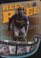 2023 Bowman's Best Reel to Reel Die-Cuts #RR15 Jackson Chourio Baseball Card