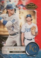 2022 Topps Gold Label #49 Bobby Witt Jr. Class 2-Red Baseball Card