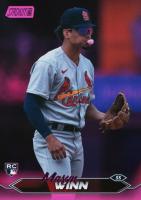 2024 Topps Stadium Club #264 Masyn Winn Pink Foil Baseball Card