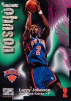 1997 Skybox Z-Force #162 Larry Johnson Rave Basketball Card