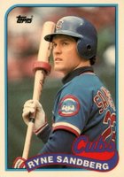 1989 Topps Tiffany #360 Ryne Sandberg Baseball Card