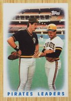 1987 Topps #131 Pirates Leaders Baseball Card