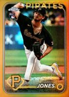 2024 Topps Chrome Update #USC143 Jared Jones Gold Refractor Baseball Card