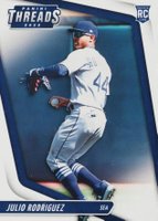 2022 Panini Chronicles Threads #15 Julio Rodriguez Baseball Card