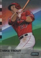 2015 Stadium Club True Colors #MT Mike Trout Baseball Card
