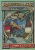 1993 Finest #191 John Franco Refractor Baseball Card