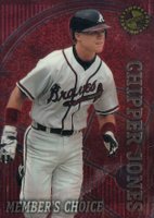 1996 Stadium Club Members Only 50 #48 Chipper Jones Baseball Card