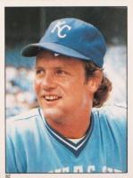 1981 Topps Stickers #82 George Brett Baseball Card