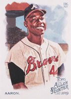 2019 Topps Allen & Ginter #50 Hank Aaron Baseball Card