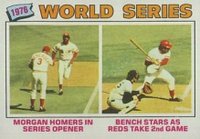 1977 Topps #411 World Series Games 1 & 2 Baseball Card