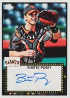 2011 Topps Lineage 1952 Autographs #BP Buster Posey Baseball Card