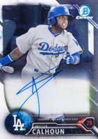 2016 Bowman Chrome Prospects Autographs #WC Willie Calhoun Baseball Card