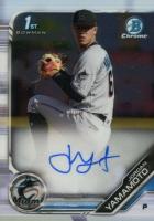 2019 Bowman Chrome Prospects Autographs #CPAJY Jordan Yamamoto Baseball Card