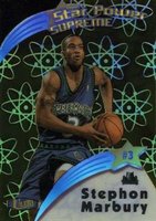 1997 Ultra Star Power #5 Stephon Marbury Supreme Basketball Card